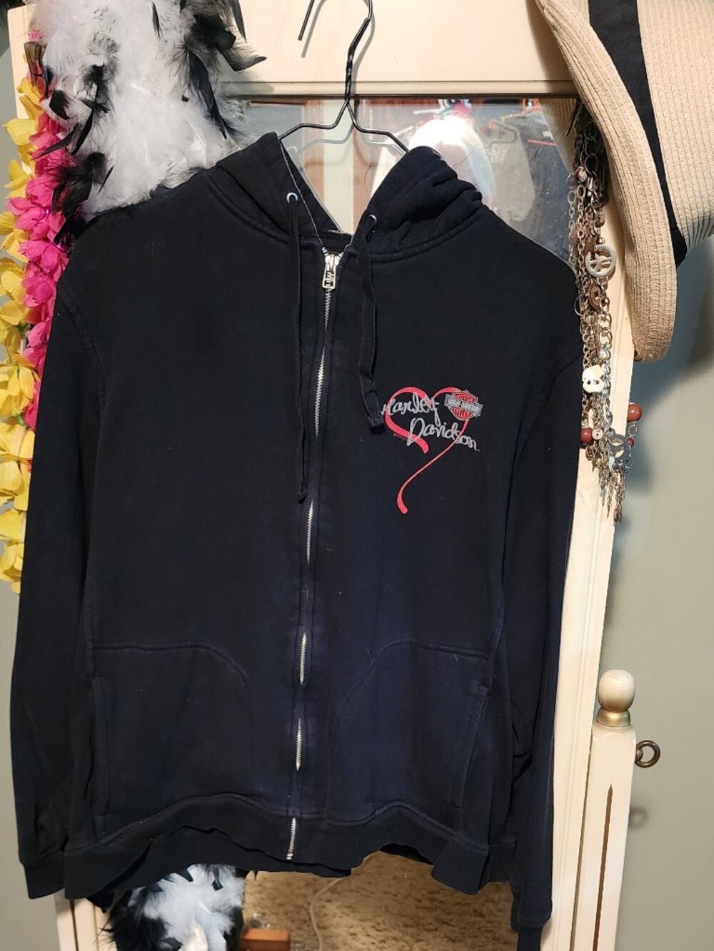 Harley zip-up hoodie